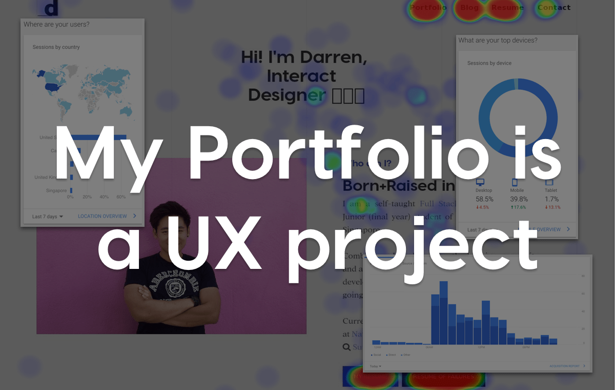 Why my portfolio is UX